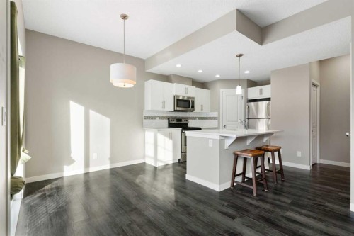 706-881 Sage Valley Boulevard Nw, Calgary, AB - Indoor Photo Showing Kitchen With Upgraded Kitchen