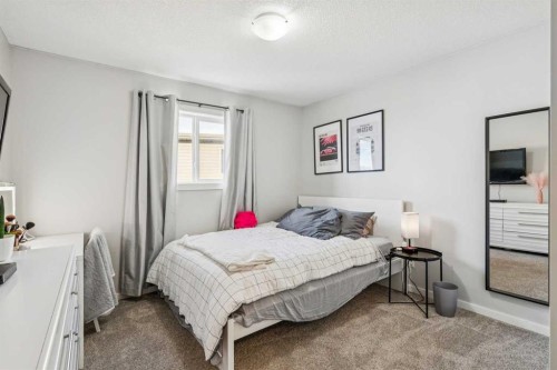 45 Legacy Court Se, Calgary, AB - Indoor Photo Showing Bedroom