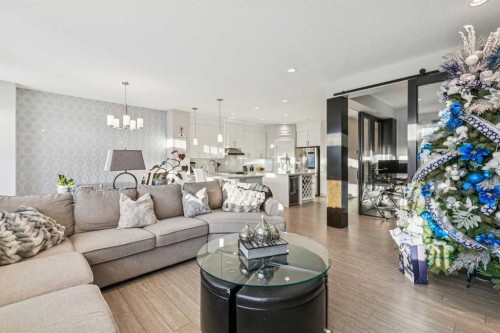 45 Legacy Court Se, Calgary, AB - Indoor Photo Showing Living Room