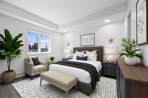 2115-350 Livingston Common Ne, Calgary, AB - Indoor Photo Showing Bedroom