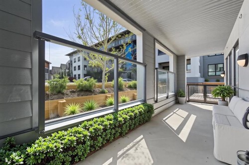 2115-350 Livingston Common Ne, Calgary, AB - Outdoor With Deck Patio Veranda With Exterior