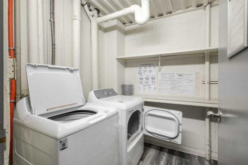 504-221 6 Avenue Se, Calgary, AB - Indoor Photo Showing Laundry Room