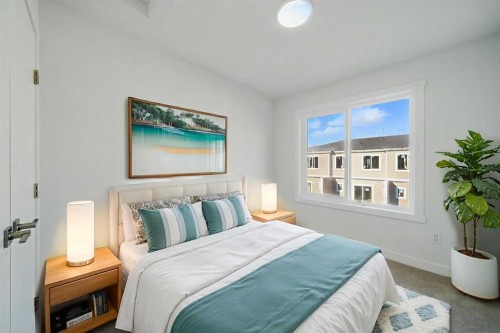 106-75 Cornerstone Row Ne, Calgary, AB - Indoor Photo Showing Bedroom