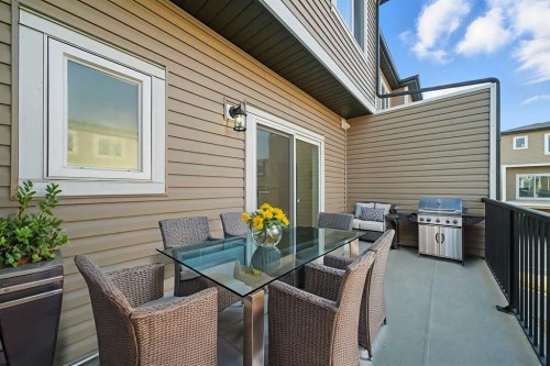 106-75 Cornerstone Row Ne, Calgary, AB - Outdoor With Deck Patio Veranda With Exterior