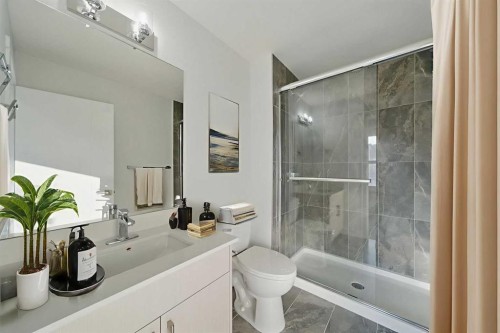 106-75 Cornerstone Row Ne, Calgary, AB - Indoor Photo Showing Bathroom
