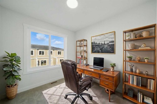 106-75 Cornerstone Row Ne, Calgary, AB - Indoor Photo Showing Office
