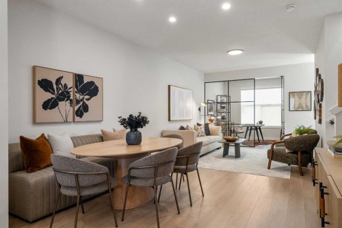 14414 15 Street Ne, Calgary, AB - Indoor Photo Showing Dining Room