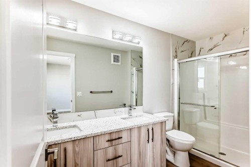 156 Belvedere Park Se, Calgary, AB - Indoor Photo Showing Bathroom
