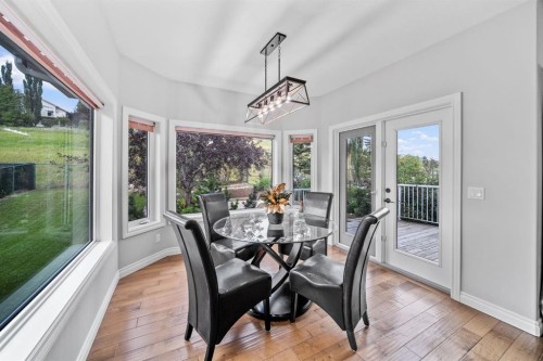 187 Gleneagles View, Cochrane, AB - Indoor Photo Showing Dining Room