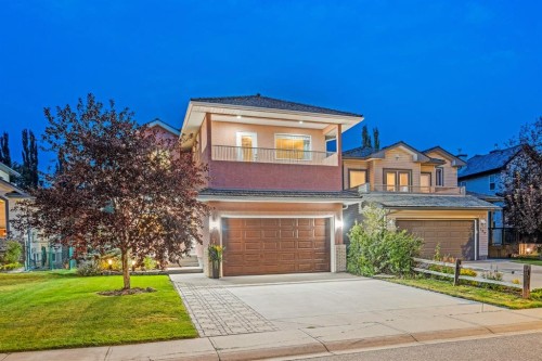 187 Gleneagles View, Cochrane, AB - Outdoor With Balcony