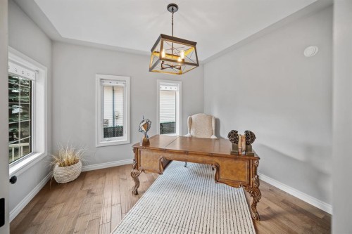 187 Gleneagles View, Cochrane, AB - Indoor Photo Showing Office