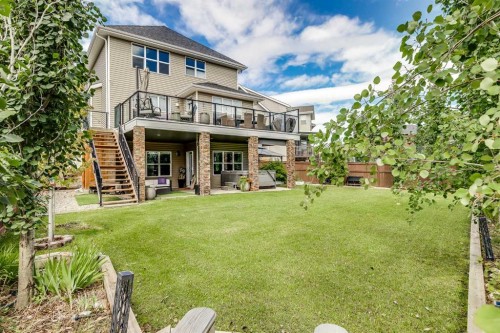 49 Auburn Springs Place Se, Calgary, AB - Outdoor With Deck Patio Veranda