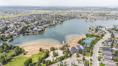 49 Auburn Springs Place Se, Calgary, AB - Outdoor With Body Of Water With View