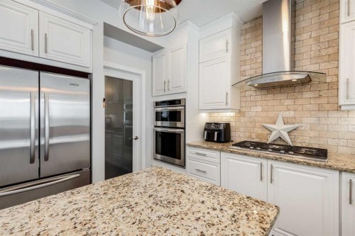49 Auburn Springs Place Se, Calgary, AB - Indoor Photo Showing Kitchen With Stainless Steel Kitchen With Upgraded Kitchen