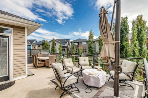 49 Auburn Springs Place Se, Calgary, AB - Outdoor With Deck Patio Veranda