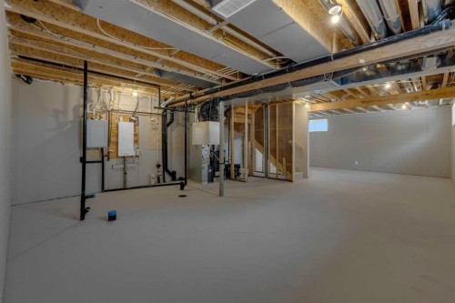64 Lewisburg Close Ne, Calgary, AB - Indoor Photo Showing Basement