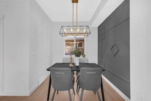 1844 24 Avenue Nw, Calgary, AB - Indoor Photo Showing Dining Room