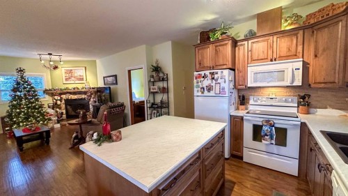 169-5227 Township Road 320, Rural Mountain View County, AB - Indoor Photo Showing Kitchen