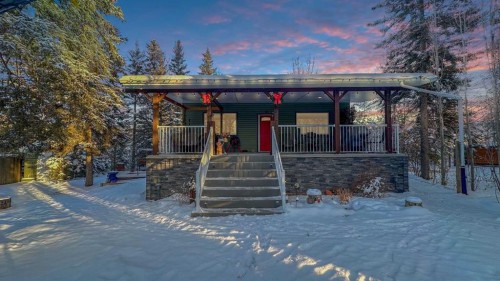 169-5227 Township Road 320, Rural Mountain View County, AB - Outdoor With Deck Patio Veranda