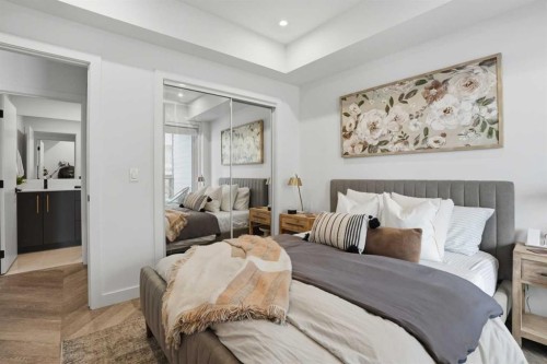 104-4275 Norford Avenue Nw, Calgary, AB - Indoor Photo Showing Bedroom