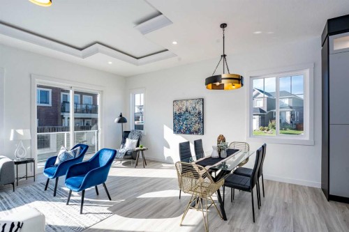 52 Lakes Estates Circle, Strathmore, AB - Indoor Photo Showing Dining Room