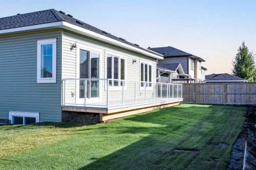 52 Lakes Estates Circle, Strathmore, AB - Outdoor With Deck Patio Veranda