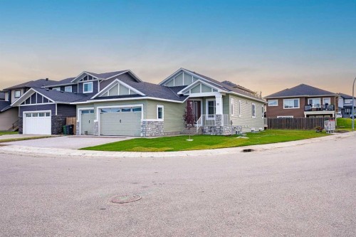 52 Lakes Estates Circle, Strathmore, AB - Outdoor With Facade