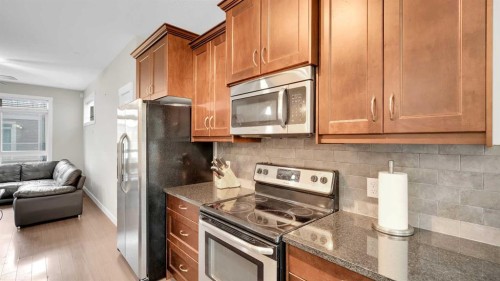 58 Skyview Ranch Gardens Ne, Calgary, AB - Indoor Photo Showing Kitchen