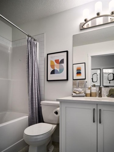 229-380 Seton Villas Se, Calgary, AB - Indoor Photo Showing Bathroom