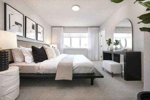 19767 45 Street Se, Calgary, AB - Indoor Photo Showing Bedroom