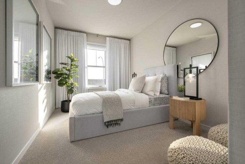 19767 45 Street Se, Calgary, AB - Indoor Photo Showing Bedroom