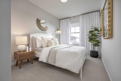 19767 45 Street Se, Calgary, AB - Indoor Photo Showing Bedroom