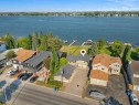 700 West Chestermere Drive, Chestermere, AB  - Outdoor With Body Of Water With View 