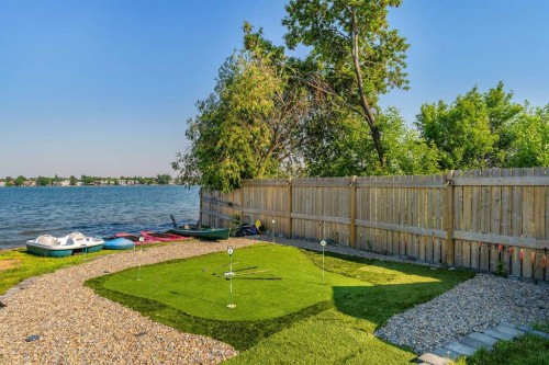 700 West Chestermere Drive, Chestermere, AB - Outdoor With Body Of Water