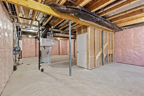 164 Wolf River Drive Se, Calgary, AB - Indoor Photo Showing Basement