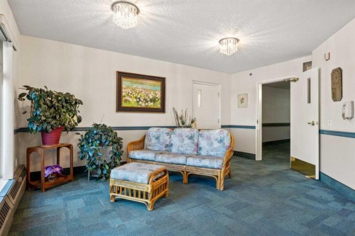 3249-1818 Simcoe Boulevard Sw, Calgary, AB - Indoor Photo Showing Living Room