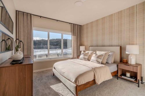4063 Sawgrass Street Nw, Airdrie, AB - Indoor Photo Showing Bedroom