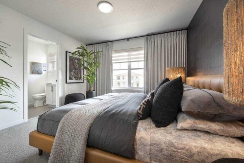 19765 45 Street Se, Calgary, AB - Indoor Photo Showing Bedroom