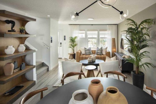 19765 45 Street Se, Calgary, AB - Indoor Photo Showing Dining Room