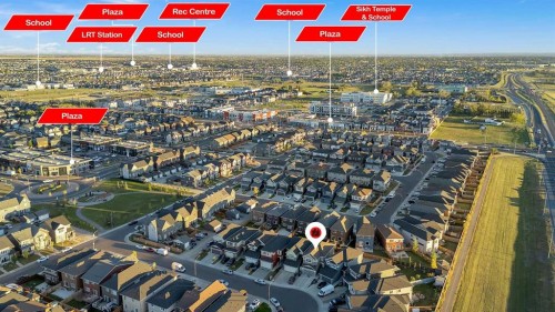 39 Savanna Way Ne, Calgary, AB - Outdoor With View
