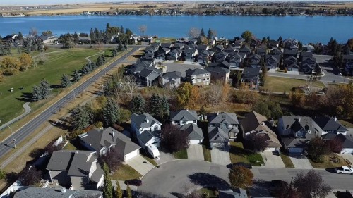 155 Lakeview Cove, Chestermere, AB - Outdoor With Body Of Water With View