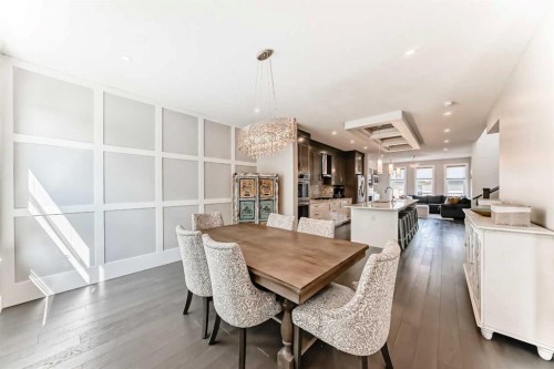2808 39 Street Sw, Calgary, AB - Indoor Photo Showing Dining Room