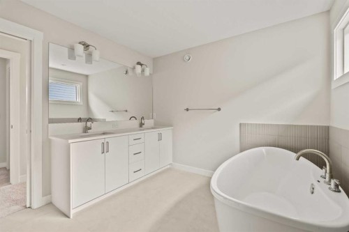 268 Calhoun Crescent Ne, Calgary, AB - Indoor Photo Showing Bathroom