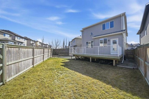 155 Cimarron Grove Circle, Okotoks, AB - Outdoor With Deck Patio Veranda