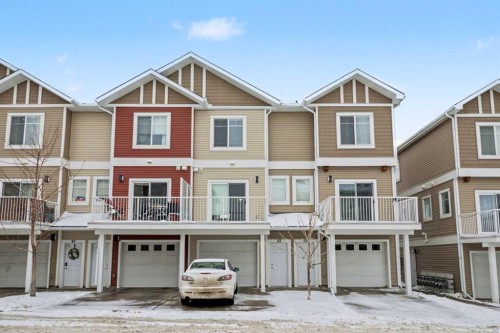 43 Redstone Circle Ne, Calgary, AB - Outdoor With Balcony With Facade