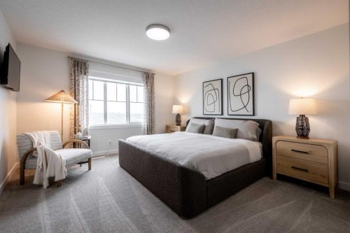 83 Saddlebred Place, Cochrane, AB - Indoor Photo Showing Bedroom