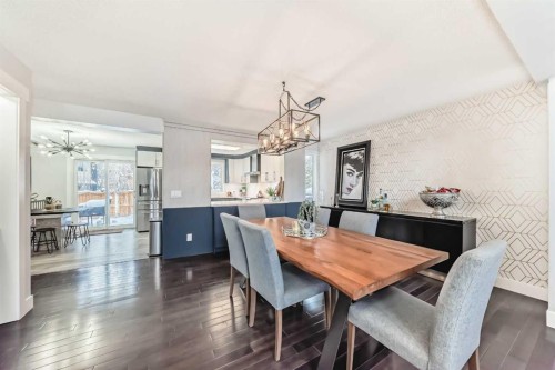 343 Deer Side Place Se, Calgary, AB - Indoor Photo Showing Dining Room