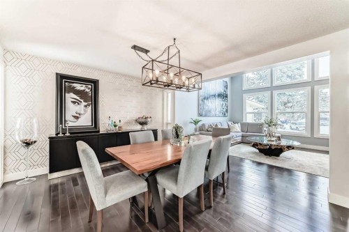 343 Deer Side Place Se, Calgary, AB - Indoor Photo Showing Dining Room