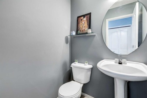 94 New Brighton Circle Se, Calgary, AB - Indoor Photo Showing Bathroom
