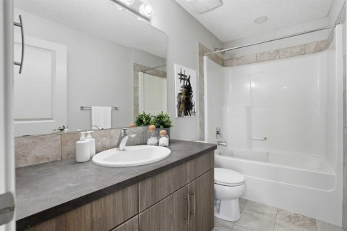 91 Evanscrest Way Nw, Calgary, AB - Indoor Photo Showing Bathroom